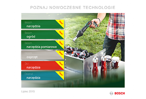 zdjęcie pierwszej strony nowości o narzedziach Bosch
