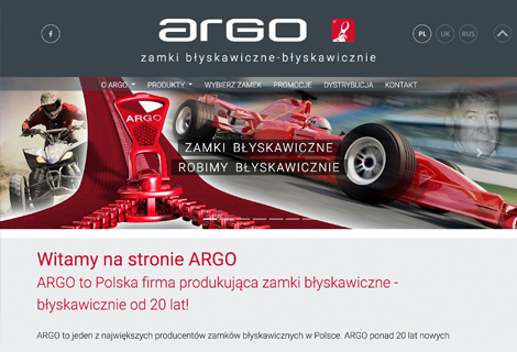 screenshot pierwszej strony www.tomart-tb.pl