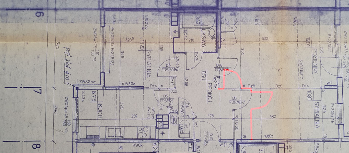 plan mieszkania ma sprzedaż na bemowie stare